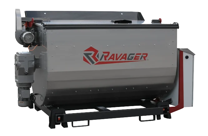 Дегідратор Ravager — вигляд збоку, позначені основні вузли